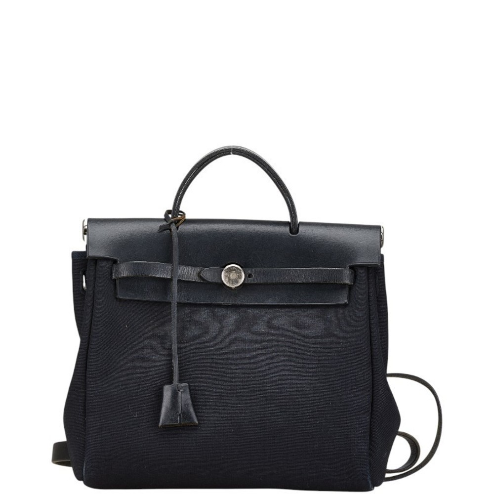 Hermes Ale Bag PM Handbag Rucksack Black